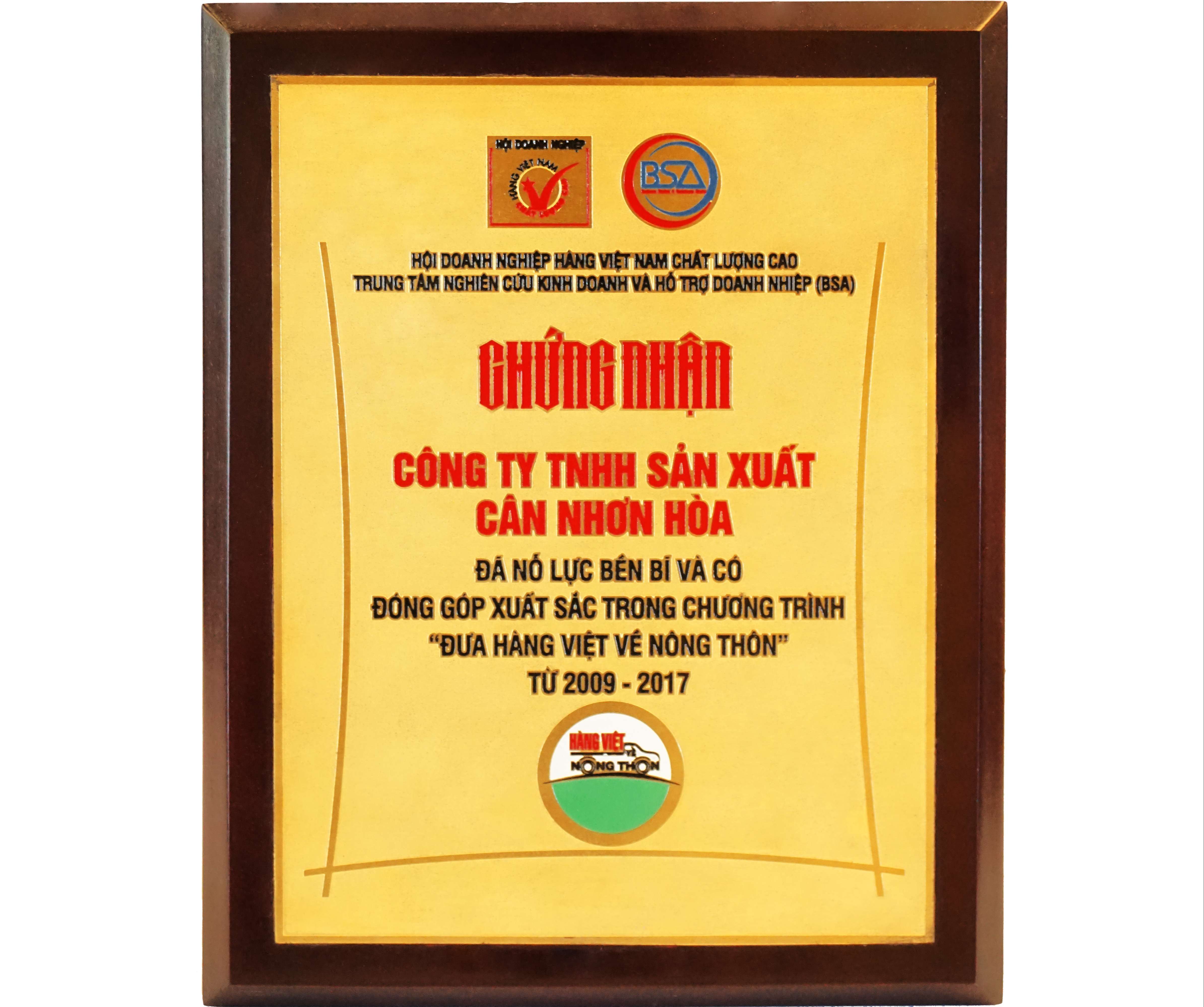 certificate-of-excellent-contribution-bringing-vietnamese-goods-to-the-countryside-2009-2017