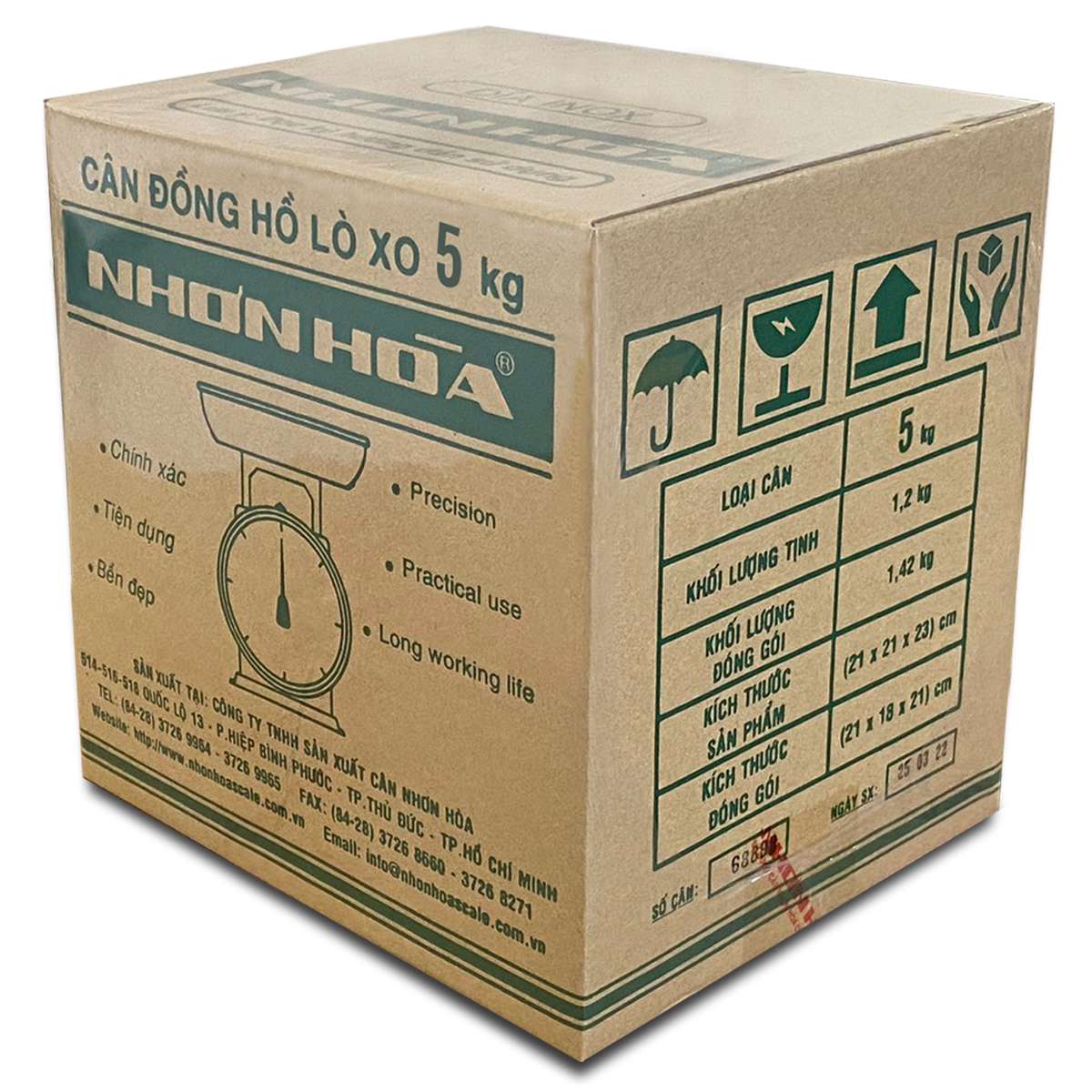 Cân đồng hồ 5kg