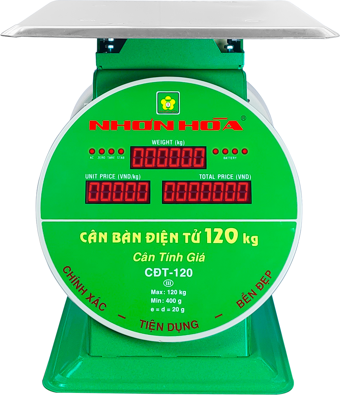 mặt lưng cân điện tử 120kg