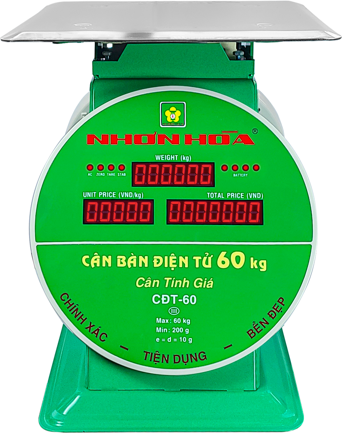mặt lưng cân điện tử 60 kg