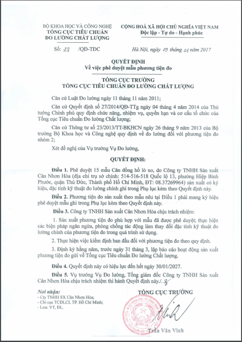 quyet-dinh-phe-duyet-mau-can-dong-ho-lo-xo-05-1-2-4-5-8-10-12-15-20-30-60-100-kg