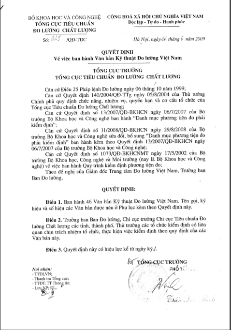 quyet-dinh-ban-hanh-van-ban-ky-thuat-do-luong-viet-nam