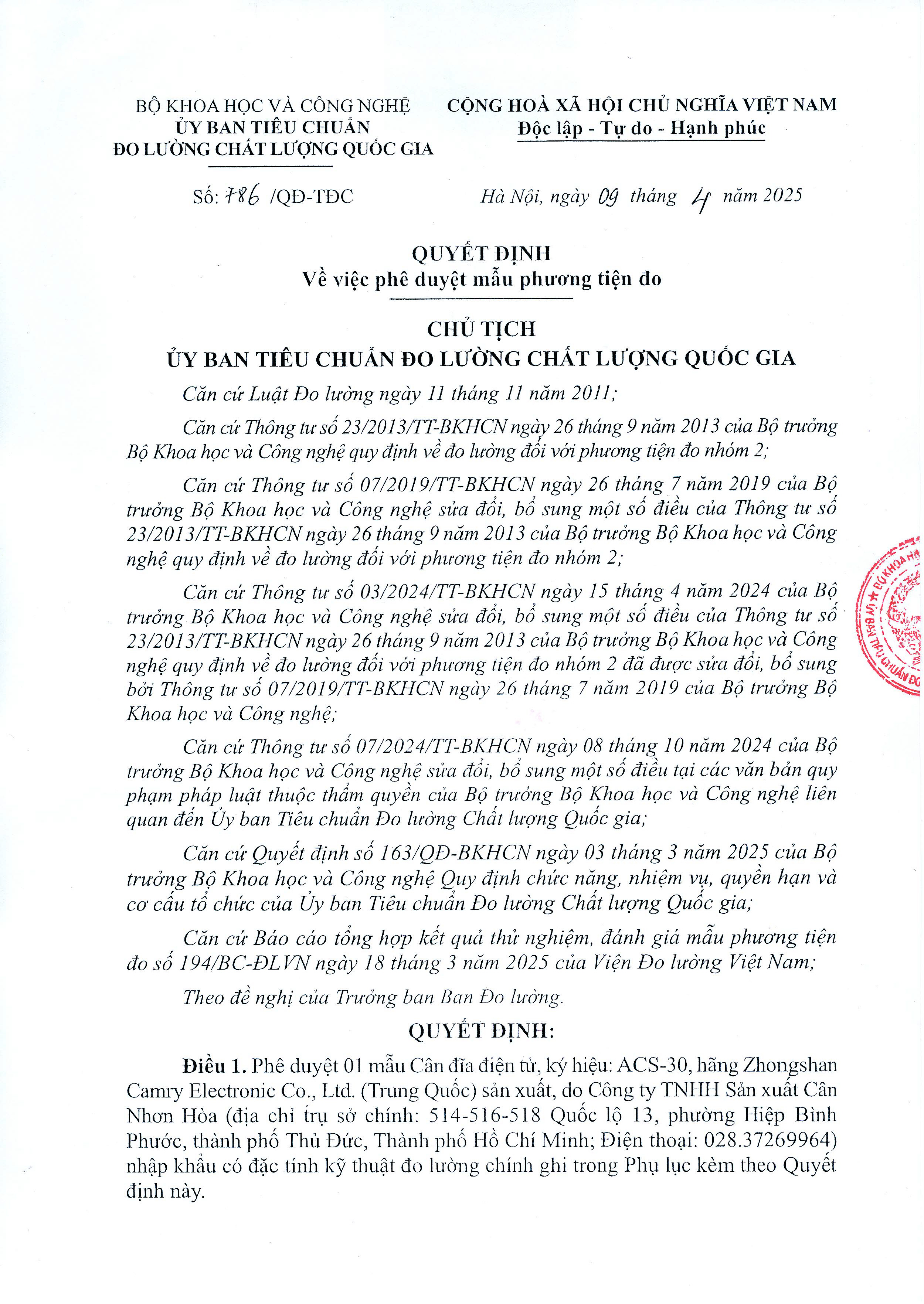 quyet-dinh-phe-duyet-mau-can-dia-dien-tu-30-kg-acs-30